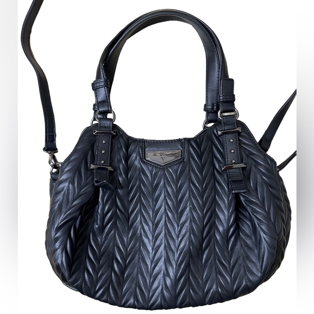 Simply Vera Black Quilted Women's Bag